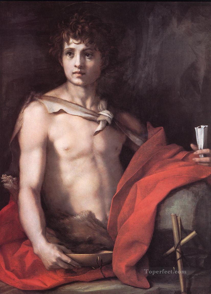 St John the Baptist renaissance mannerism Andrea del Sarto Oil Paintings